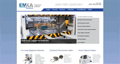 Desktop Screenshot of emkateknik.com